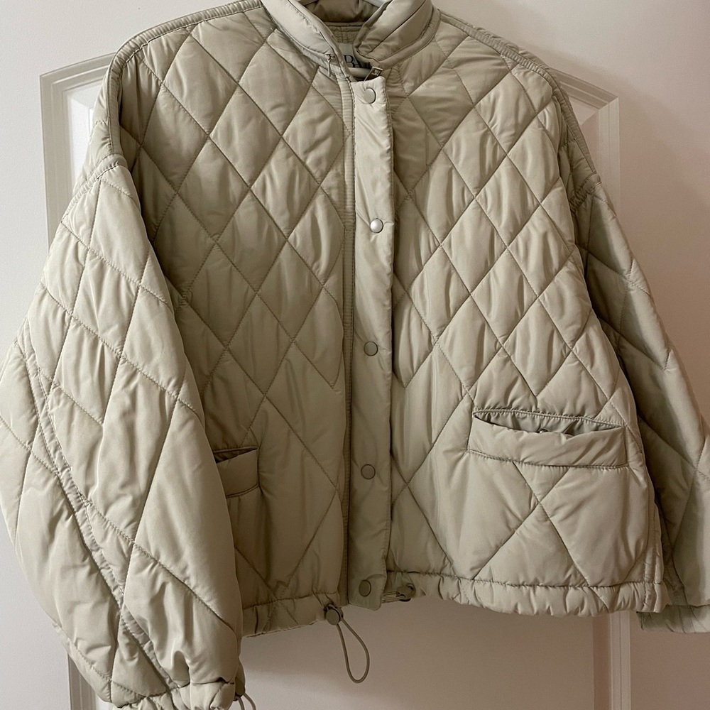 Water Repellent puffer jacket ZARA